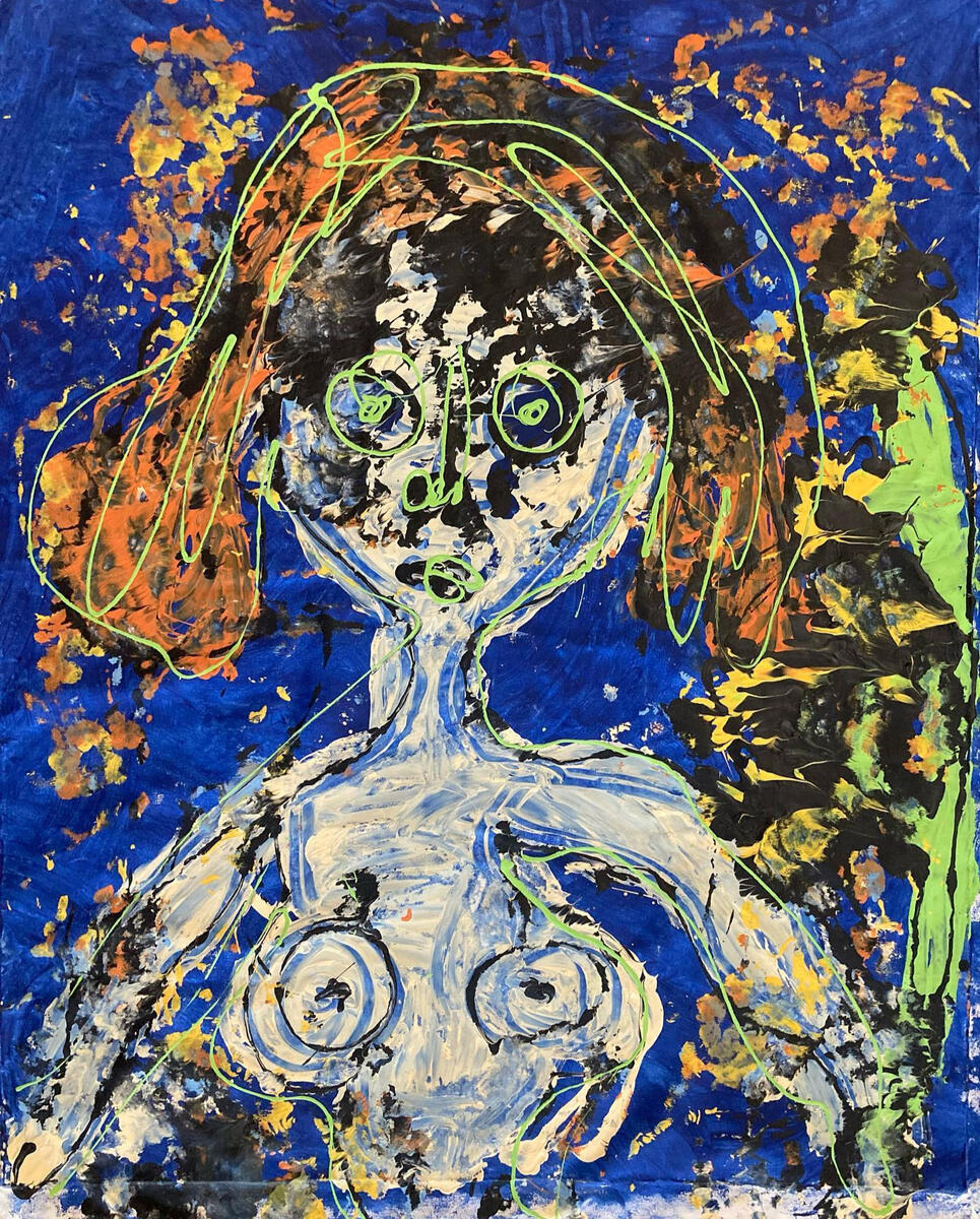 Chica de ojos verdes